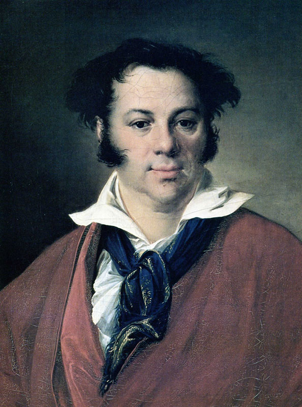 Василий Тропинин - Портрет К.Г. Равича (1823).